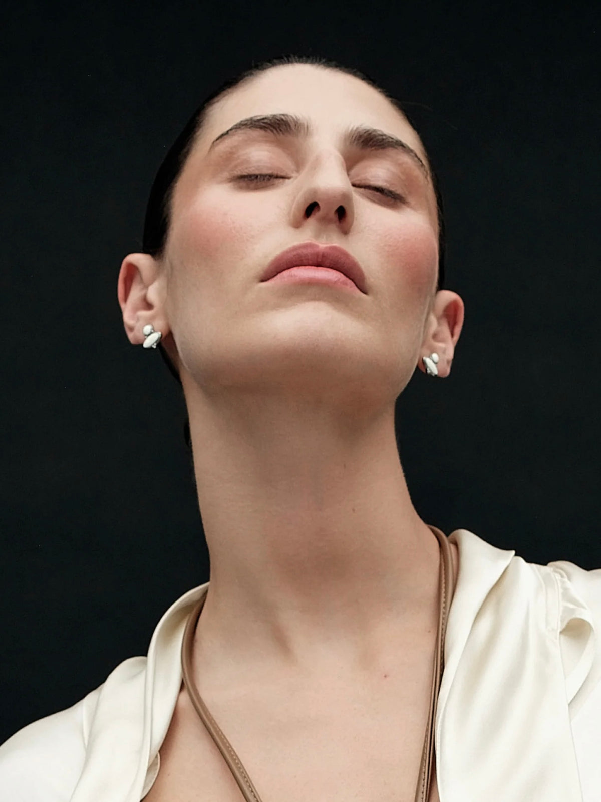 Romy Earring | White