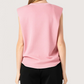 Power Shoulder Knit Top