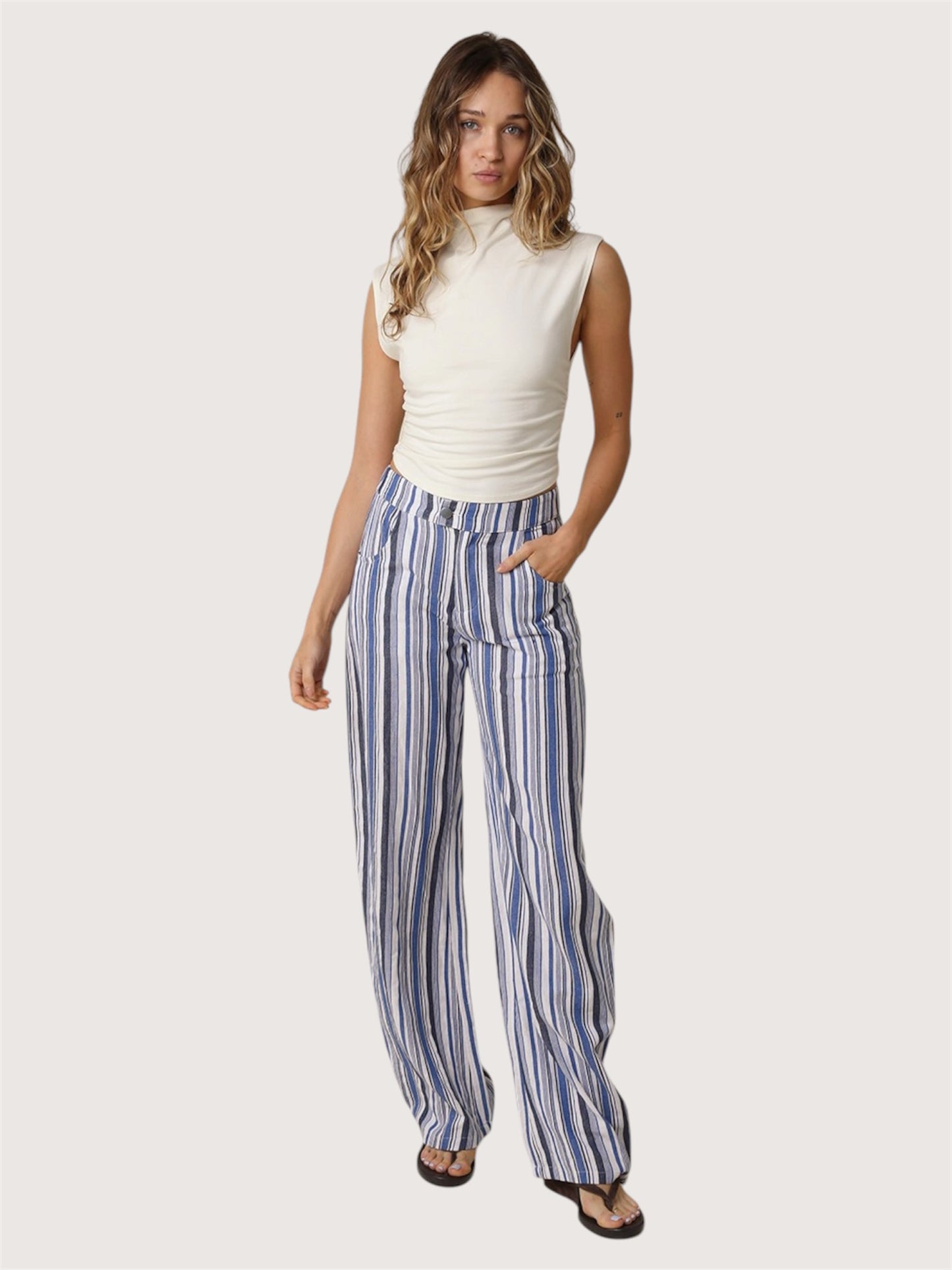 Morgan Striped Pant