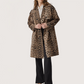 Leopard Trench Coat