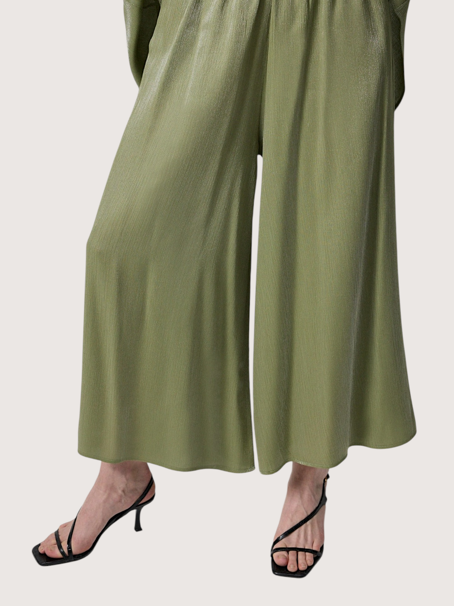 Shimmer Wide Leg Culotte