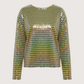 Striped Sequin Top