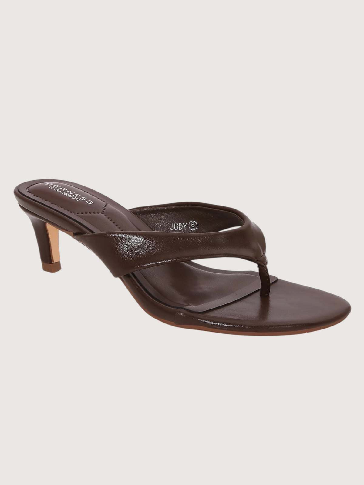 Judy Thong Heel | Brown