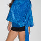 VINTAGE Side Tie Tunic Top