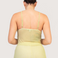 Cowl Neck Striped Tank | Green