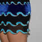 VINTAGE Velvet Waves Shift Dress