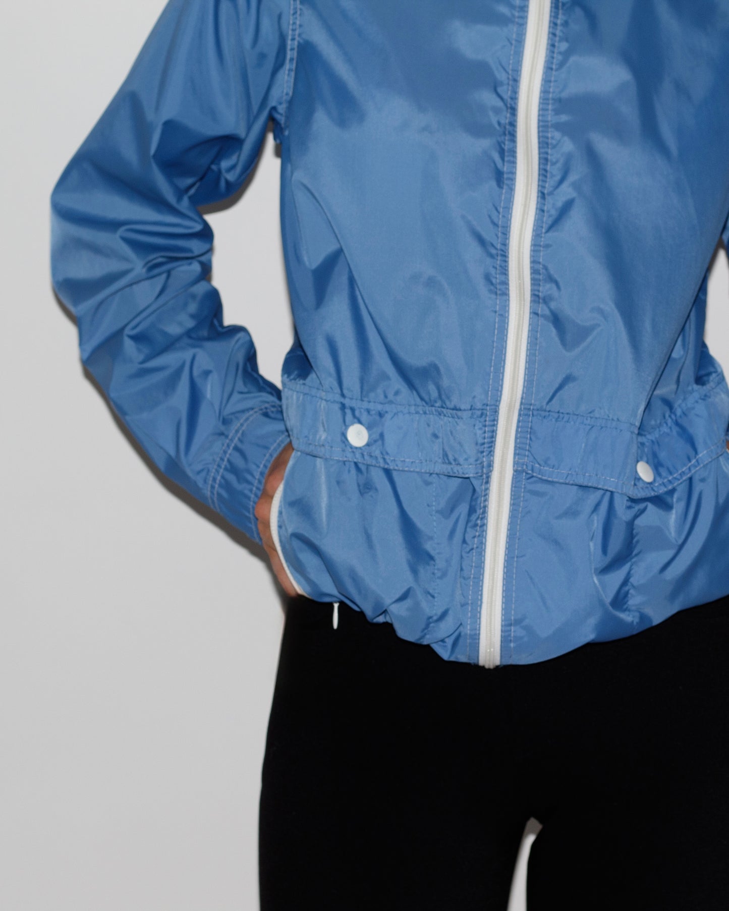 VINTAGE Side Tie Windbreaker