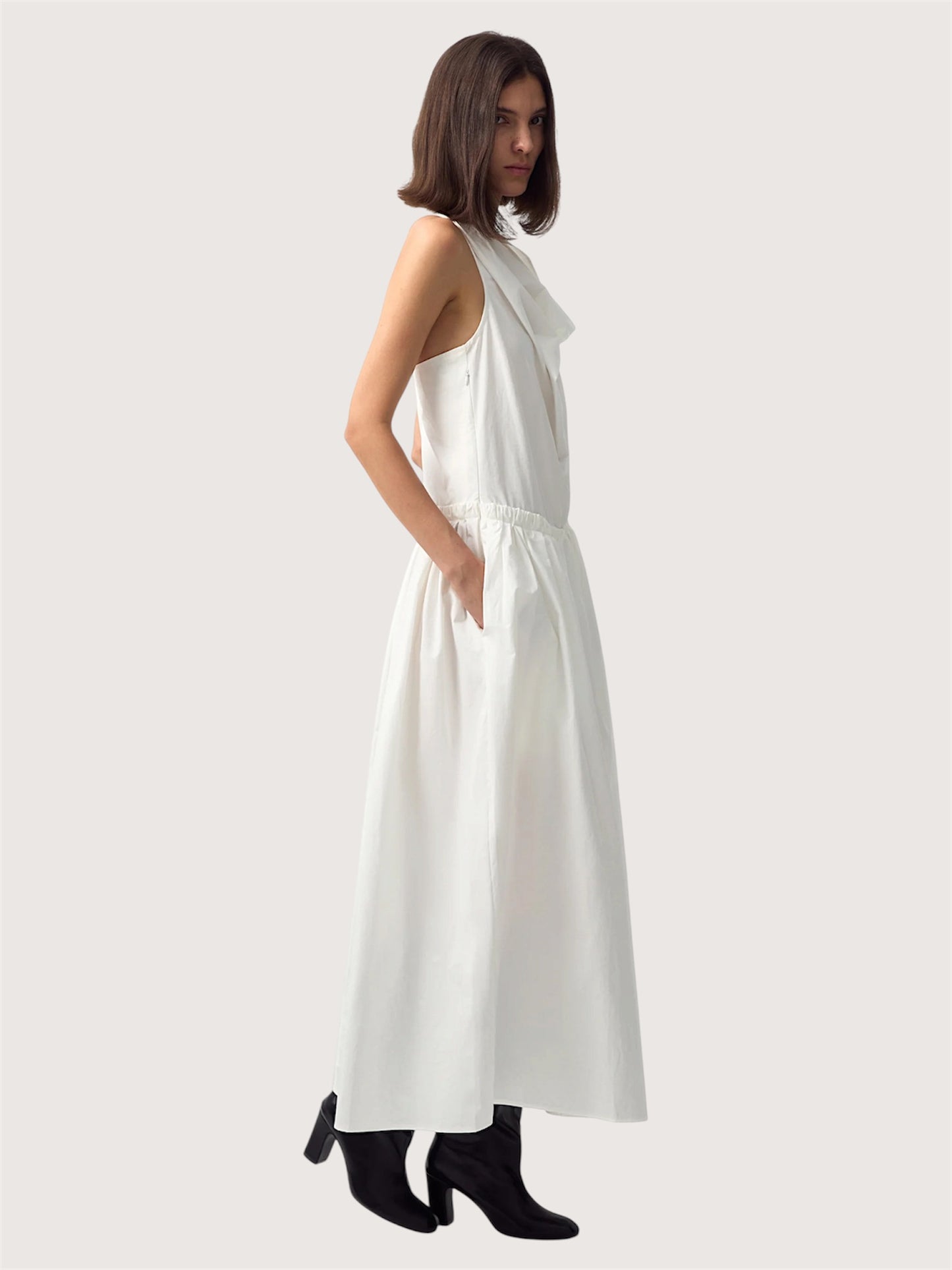 Twisted Back Maxi Dress