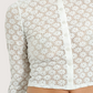 Crochet Lace Cardigan | White
