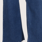 Cropped Wide Leg Denim