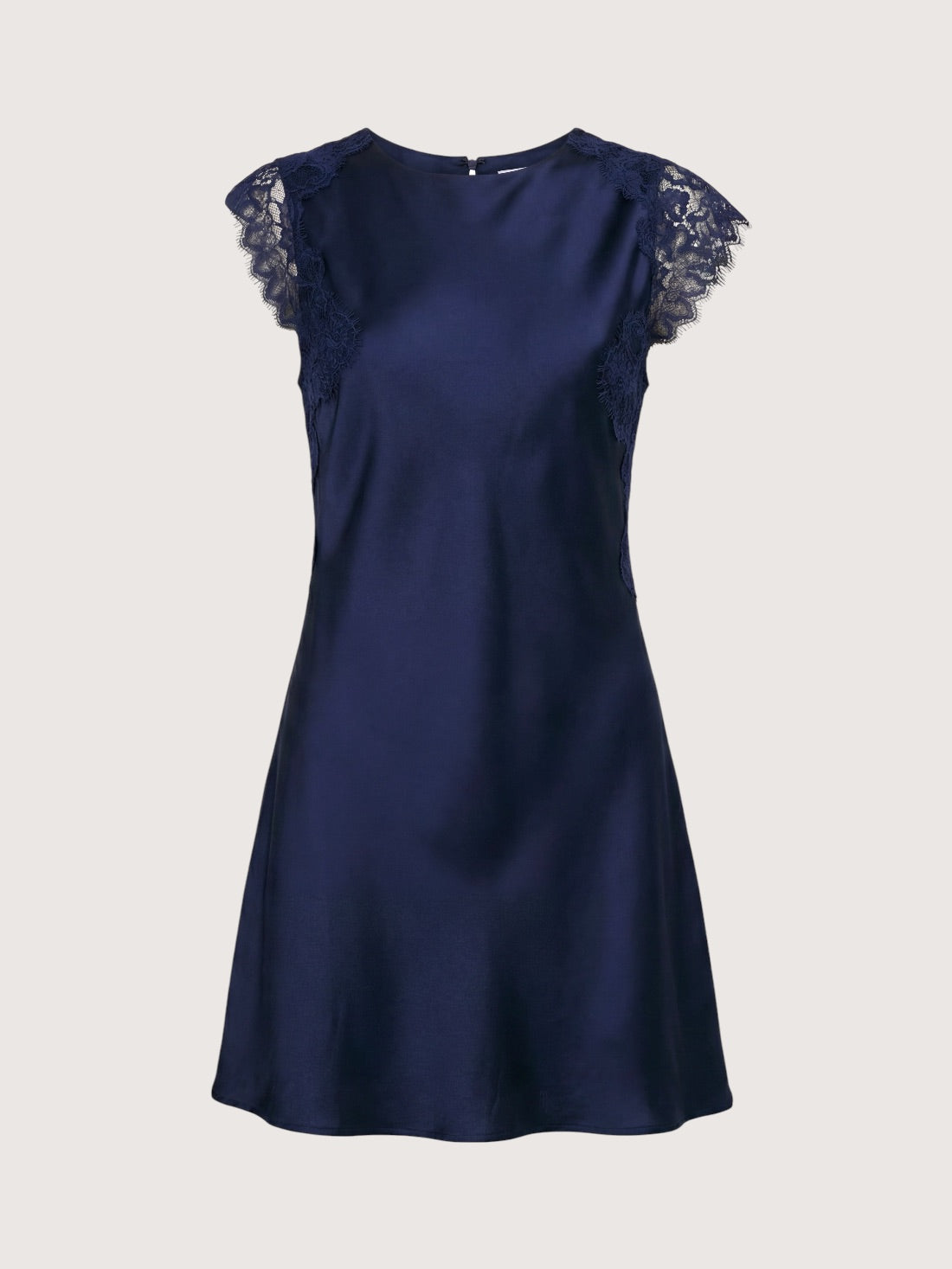 Lace Cap Sleeve Dress