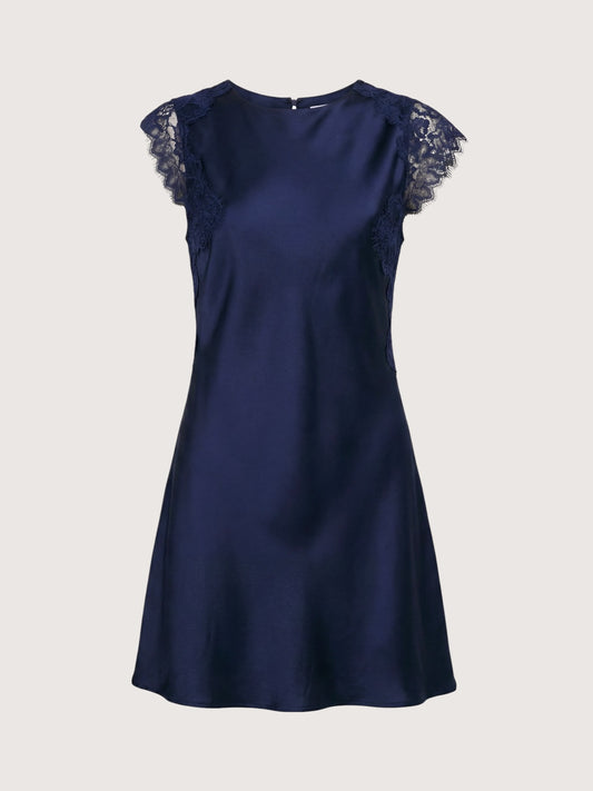 Lace Cap Sleeve Dress