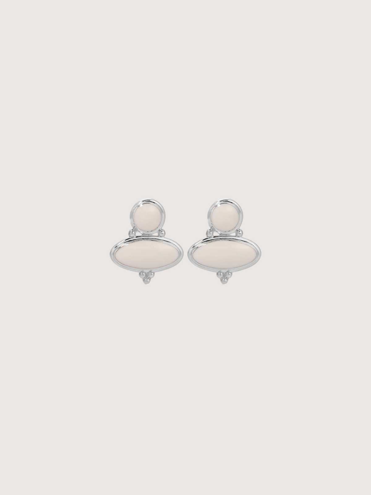 Romy Earring | White