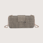 Sylvia Checkered Clutch