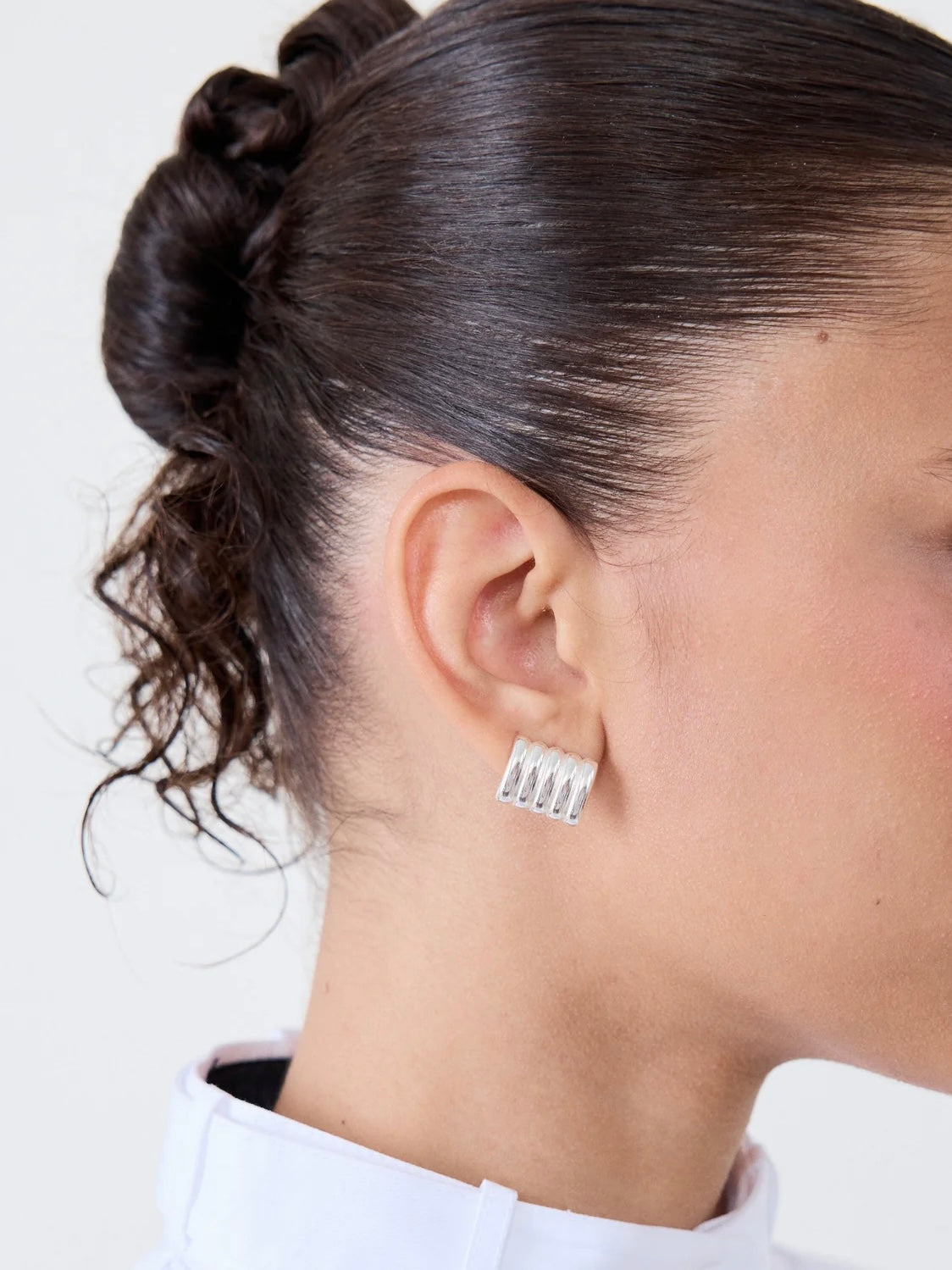Clemmie Earring | Silver