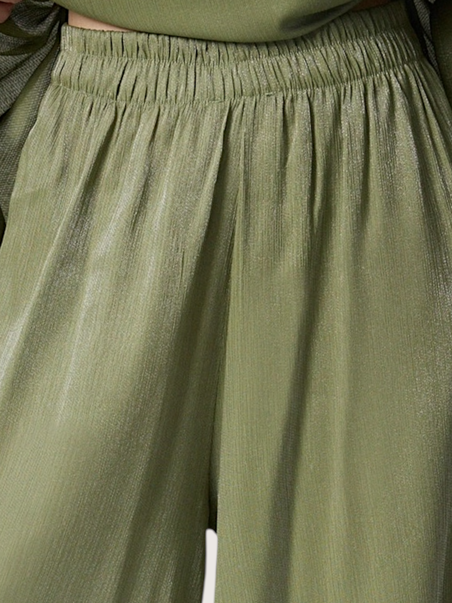 Shimmer Wide Leg Culotte