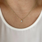 Ellipse Solitare Necklace