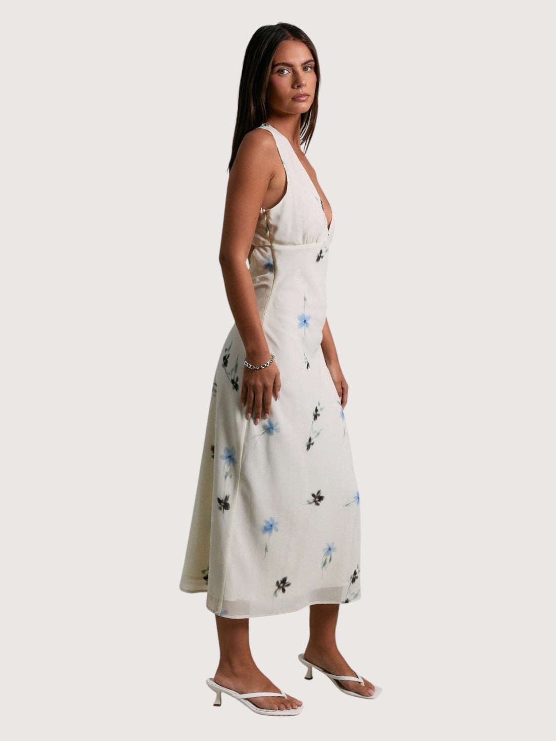 Presley Floral Midi Dress