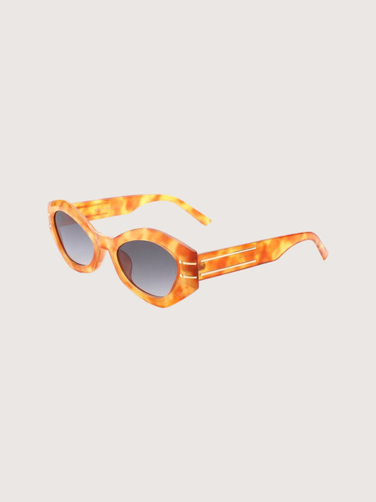 Geometric Sunglasses | Orange