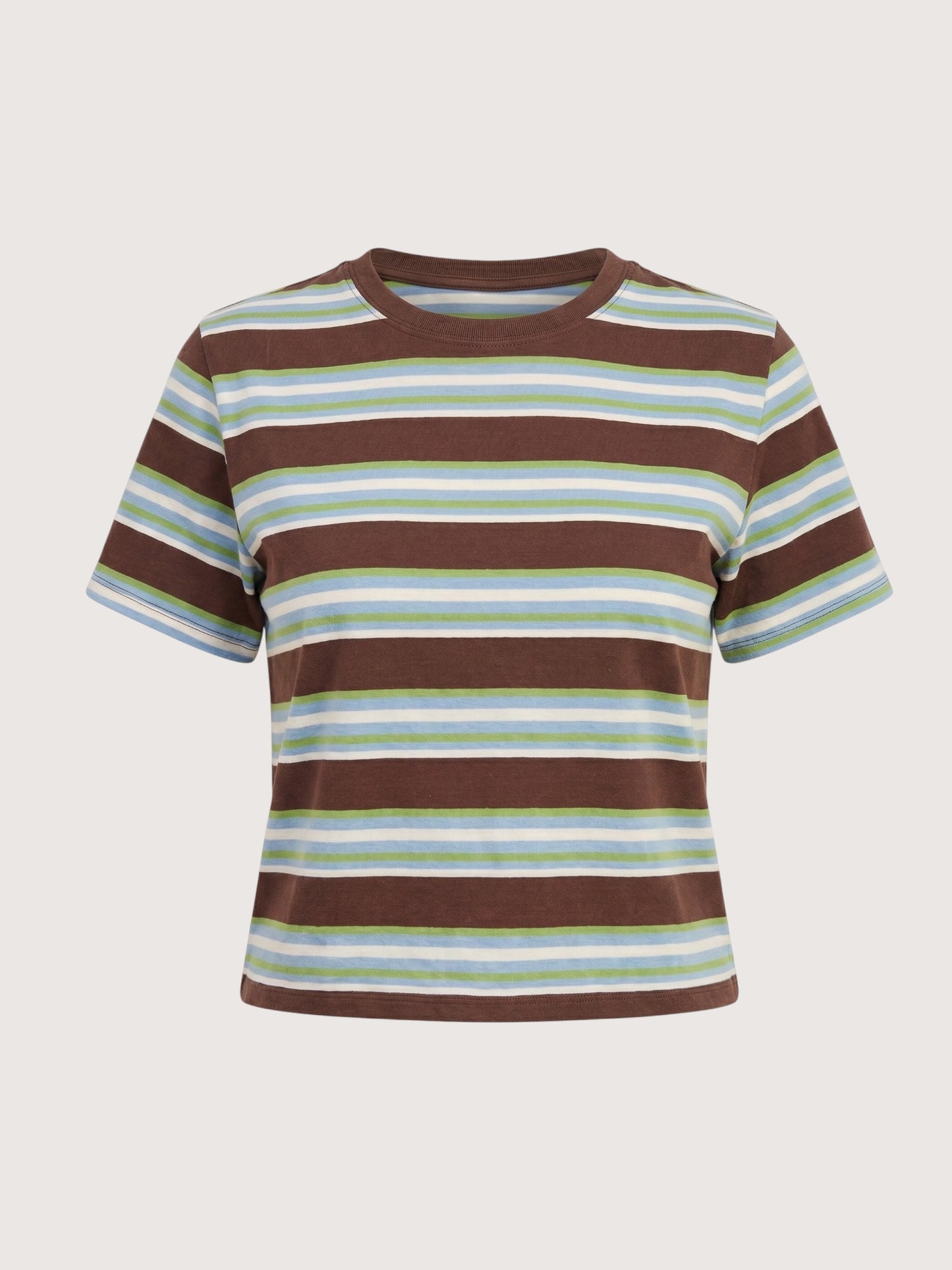 Striped Boxy Tee