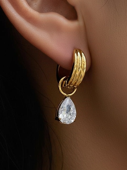 Mismatched Gem Earring