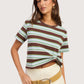 Striped Boxy Tee