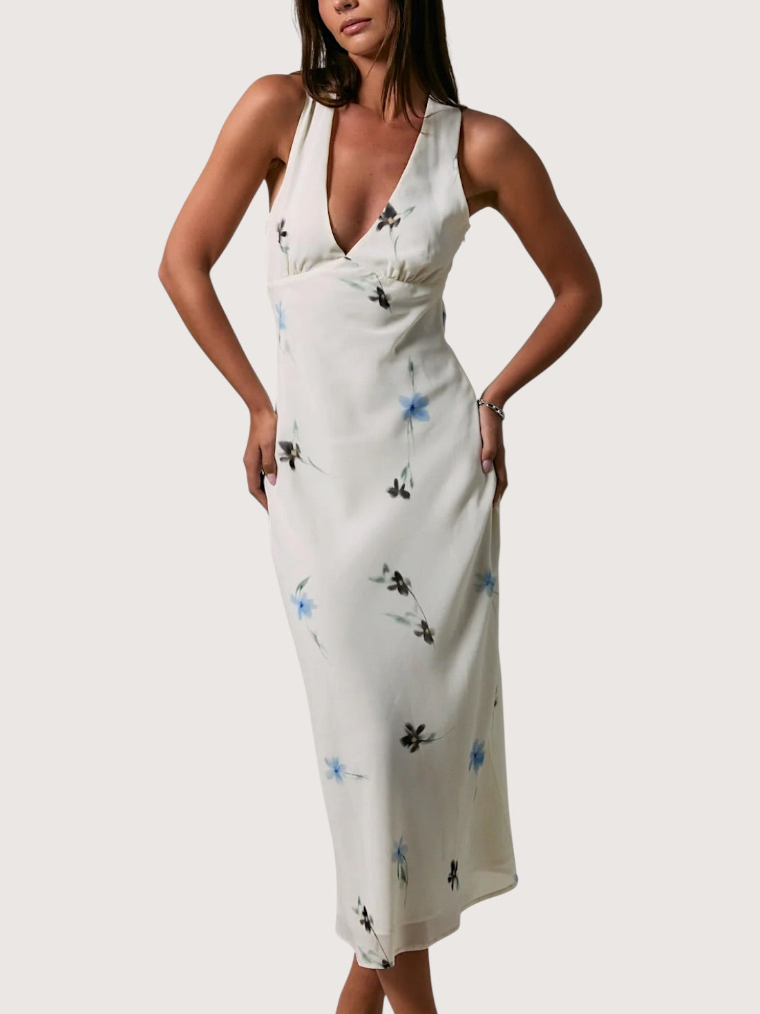 Presley Floral Midi Dress