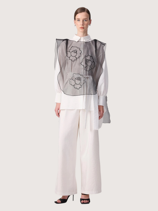Organza Bib Overlay