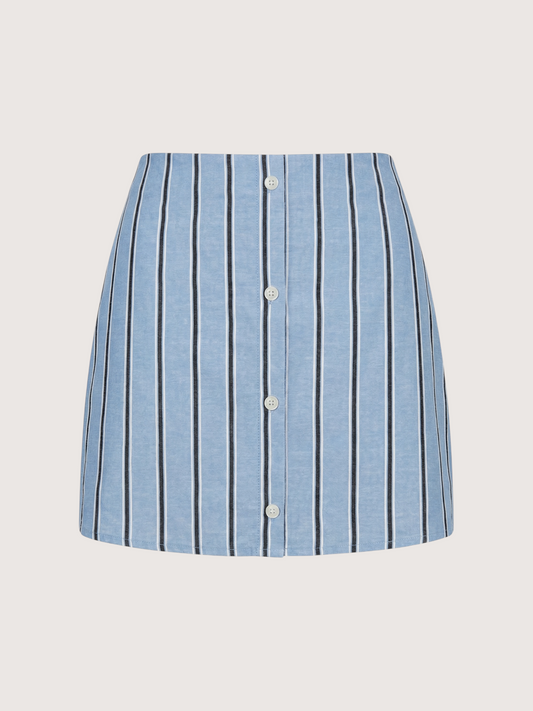 Rae Striped Skirt