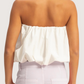 Strapless Bubble Top