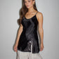 VINTAGE Mini Satin Slip Dress