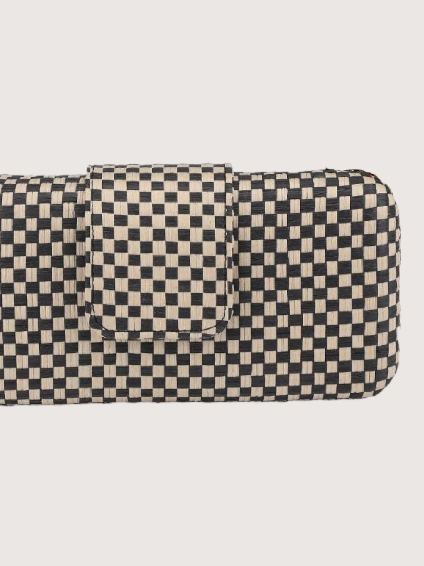 Sylvia Checkered Clutch