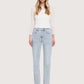 Super High Rise Straight Denim