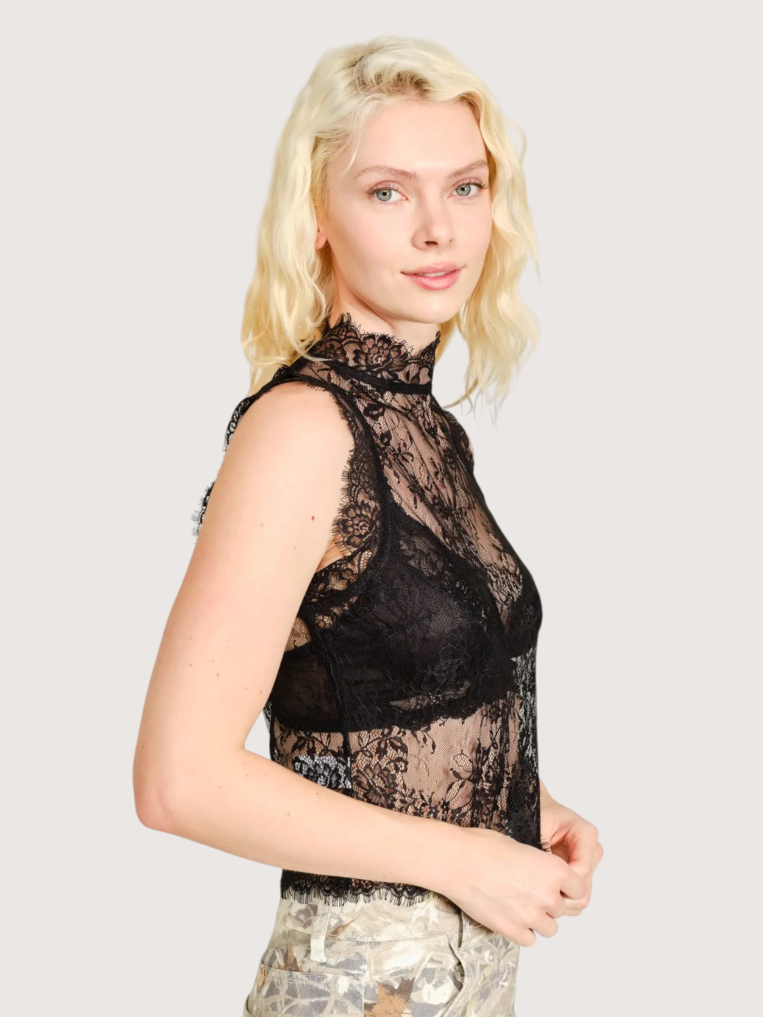 Britney Lace Top