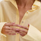 Nadia Textured Blouse | Yellow