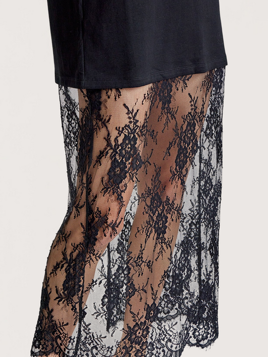 Mix Media Tee Dress