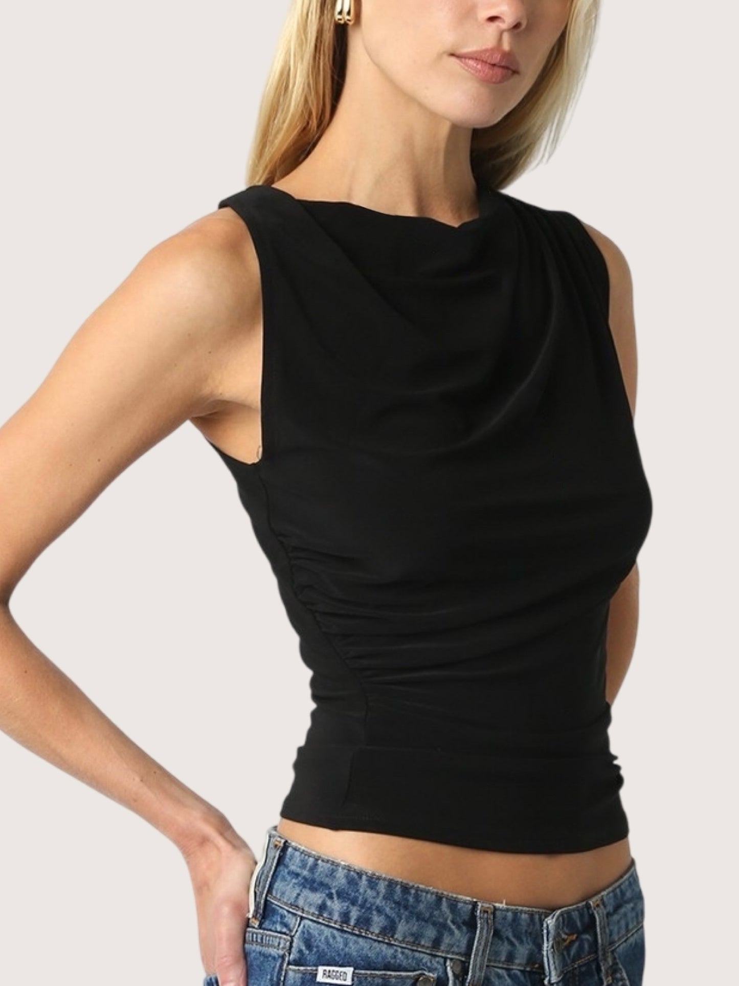 Bianca Cowl Neck Top