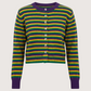 Striped Carnival Cardigan