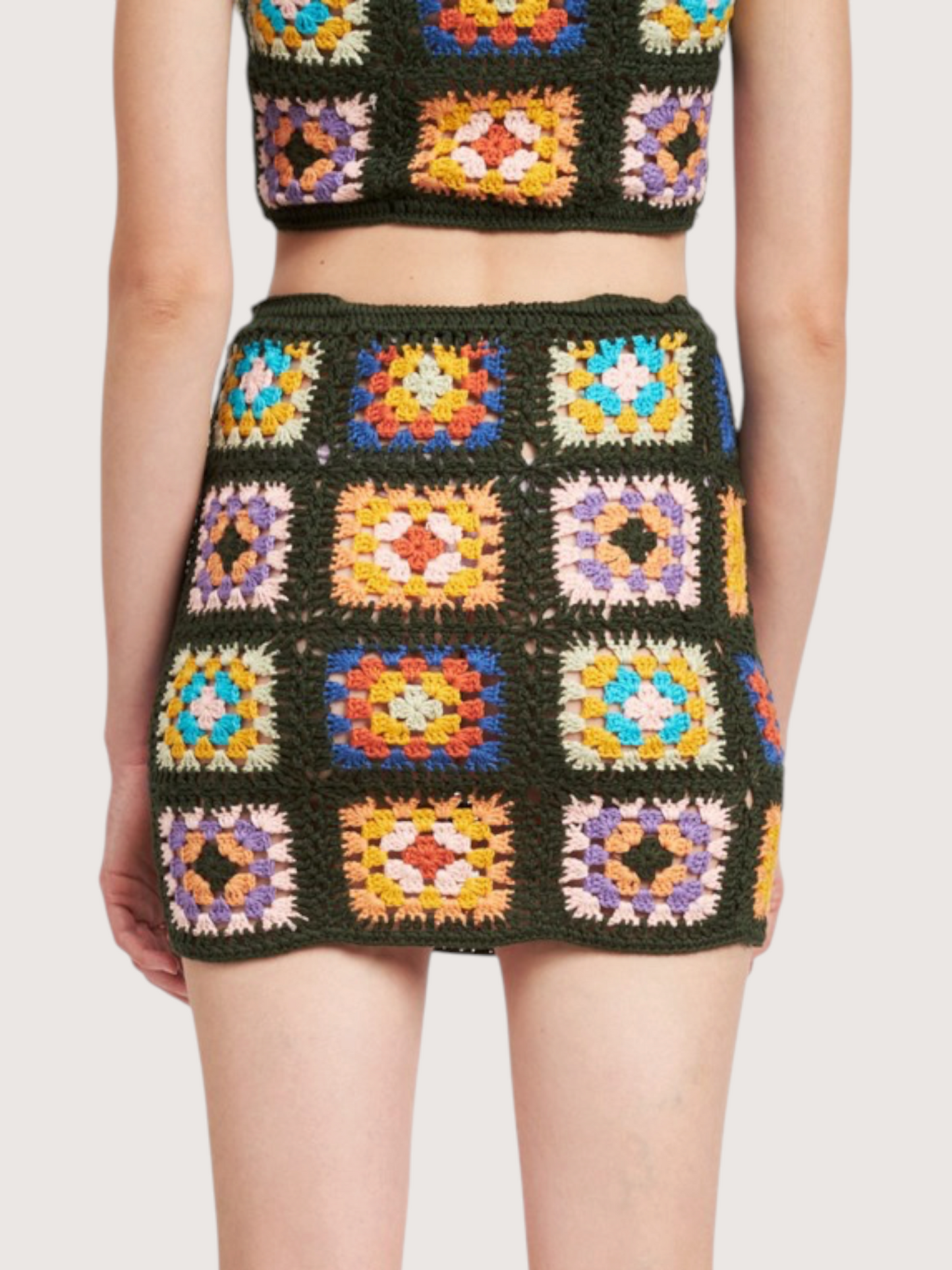 Crochet Mini Skirt