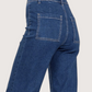 Cropped Wide Leg Denim