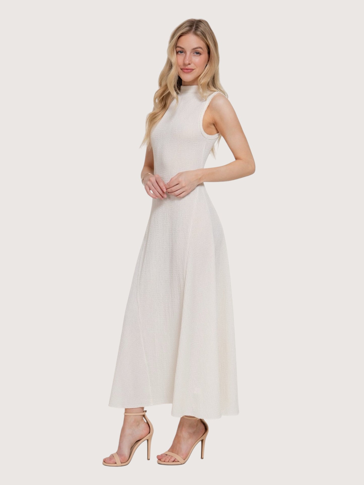 Avery Mock Neck Dress