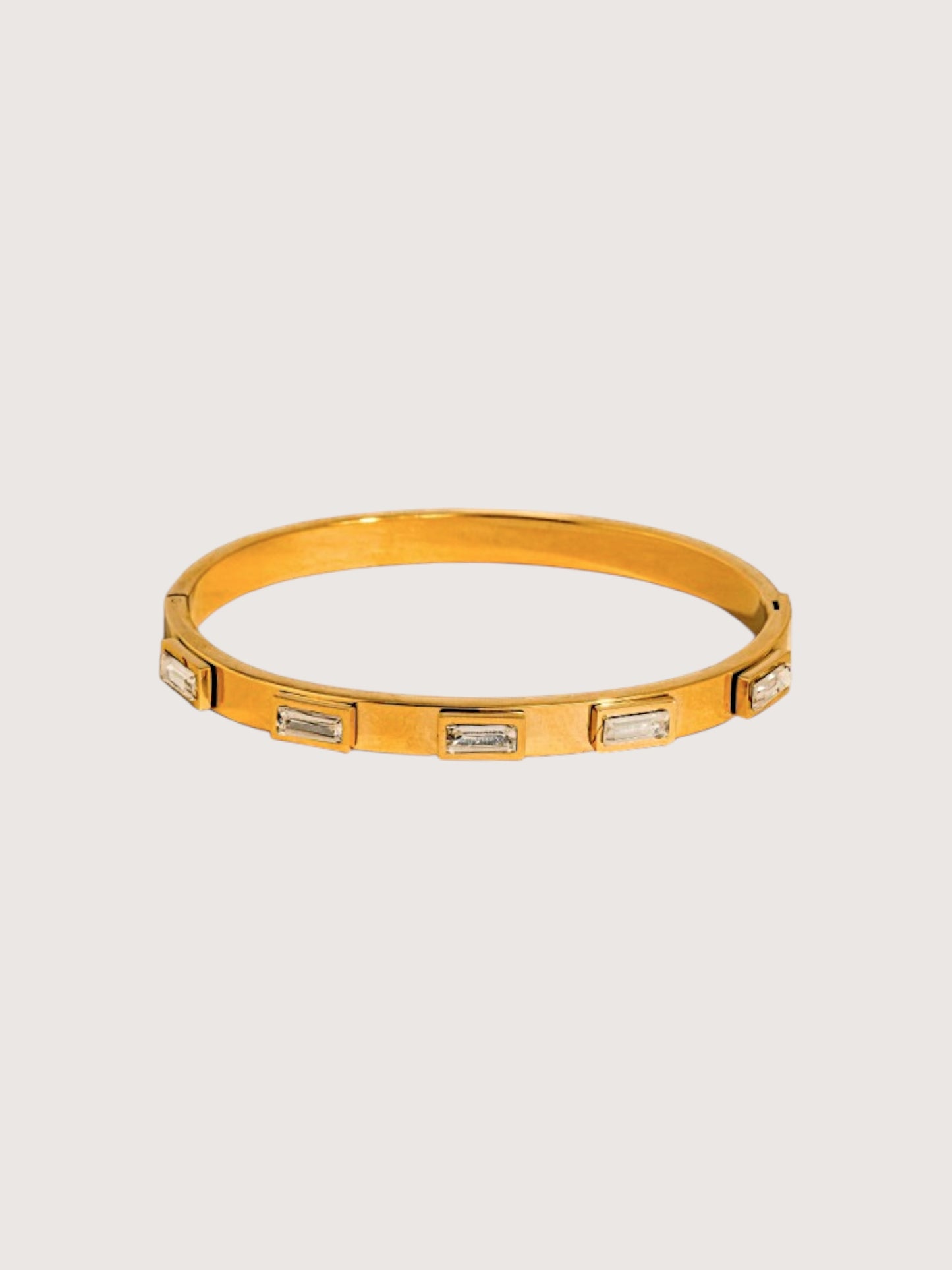 Baguette Gem Bangle