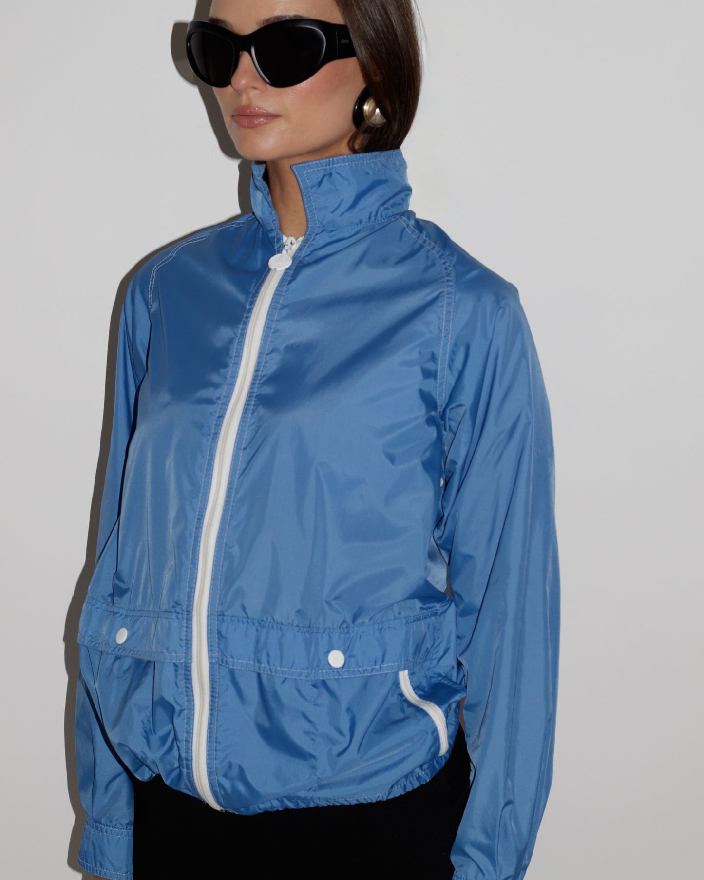 VINTAGE Side Tie Windbreaker