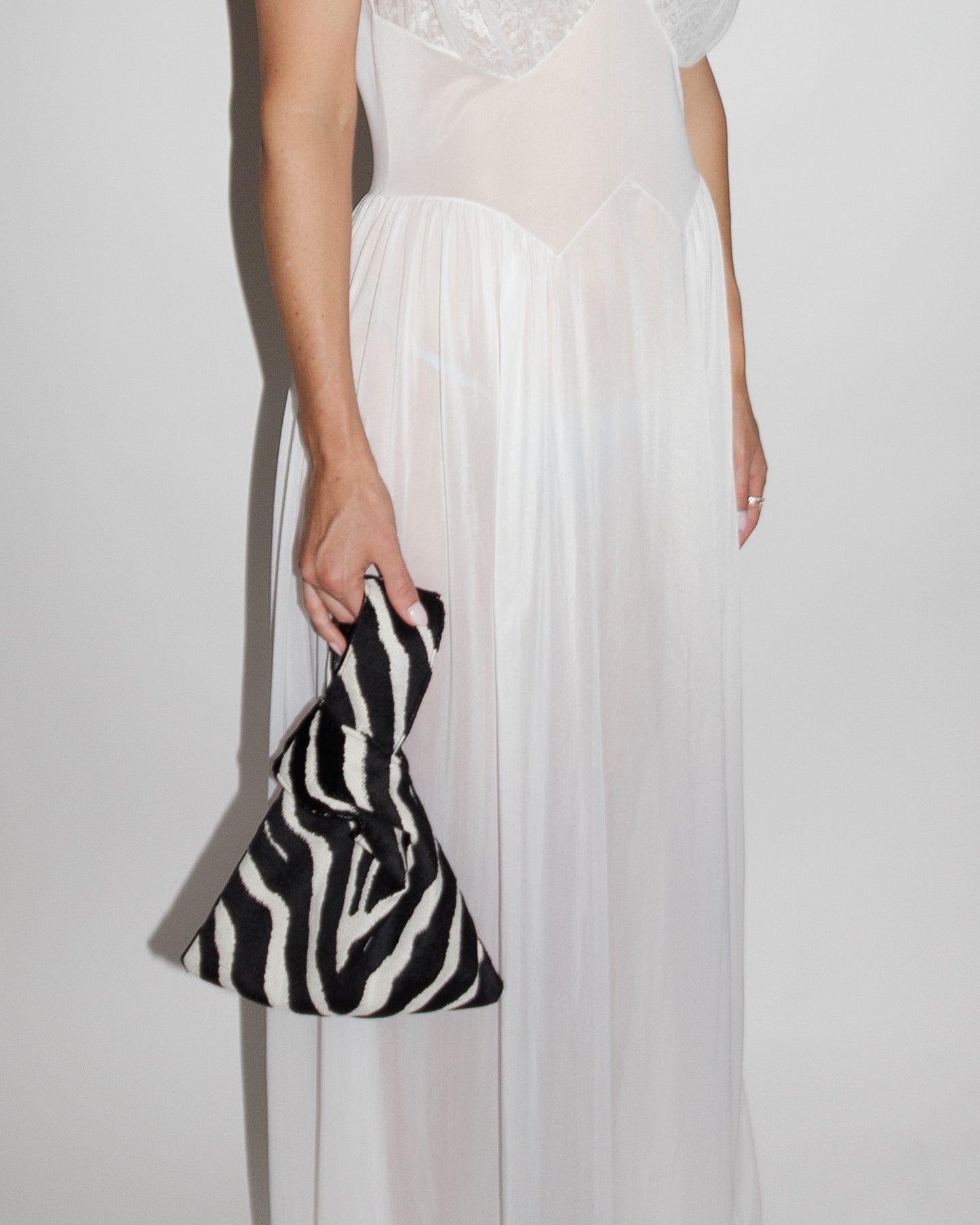Zebra Knot Bag