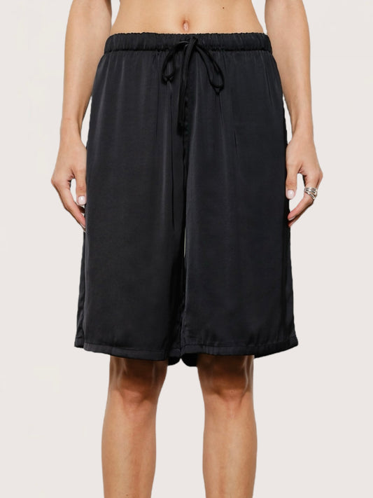 Lily Satin Culotte Short