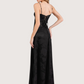 Floral Satin Maxi Dress