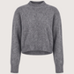 Padded Shoulder Sweater
