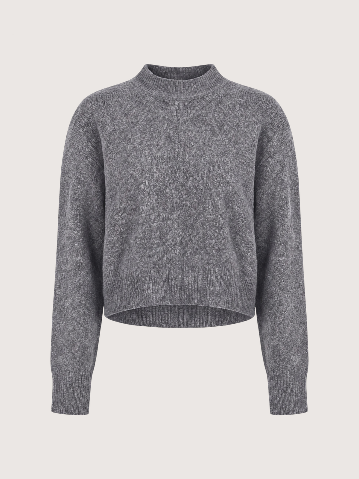 Padded Shoulder Sweater