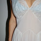 VINTAGE Sheer Lace Slip Dress