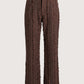 Panna Frayed Trim Pant